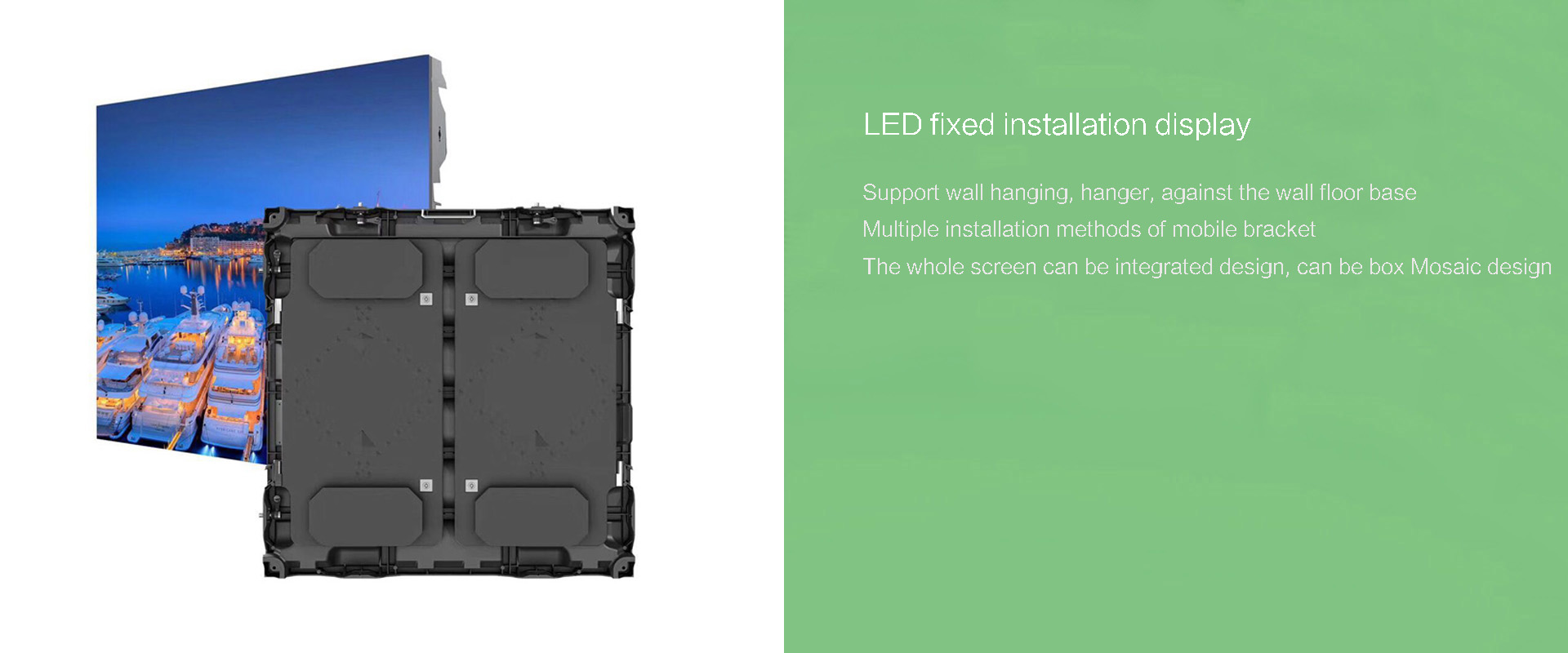 Outdoor fixed installation一