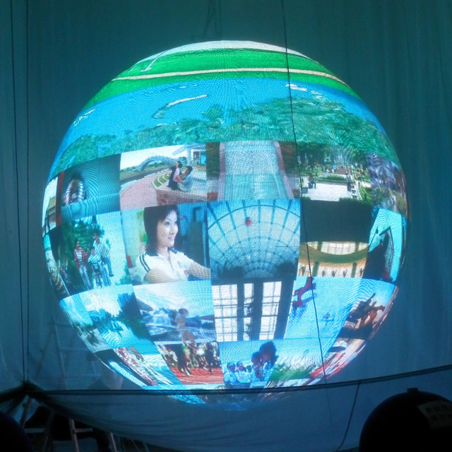 Spherical LED display